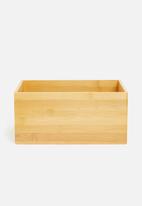 Sixth Floor - Bamboo storage box - natural
