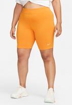 Nike - Nsw essntl mr biker shorts - light curry