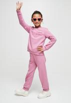 POP CANDY - Younger girls sweater & jogger set - pink