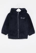 POP CANDY - Boys hooded jacket with ears - navy