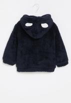 POP CANDY - Boys hooded jacket with ears - navy