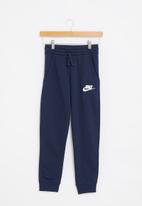 Nike - B nsw club flc jogger pant - midnight navy/white