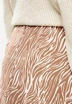 Cotton On - Mod mini skirt - mon tiger brown