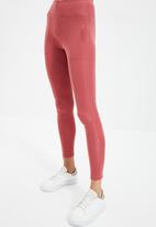 Trendyol - Sporty leggings - rose