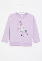 POP CANDY - Girls unicorn sweatshirt - purple