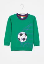 POP CANDY - Boys printed sweater - green 