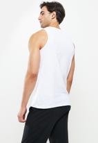 Superbalist - 2 Pack core vests cotton slub - white 