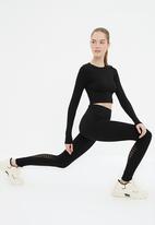 Trendyol - Sport leggings - black