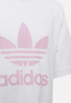 adidas Originals - Short tee set - white & true pink