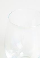 Excellent Housewares - Water glass set of 2 - clear