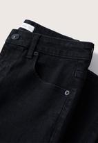 MANGO - Jeans . slimtb - black denim