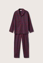 MANGO - Pyjama pack chris - navy