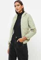 dailyfriday - Quilted jacket - sage