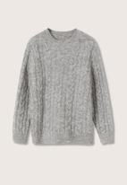 MANGO - Sweater dasel - grey