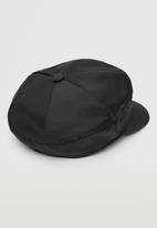 MANGO - Visor beret - black