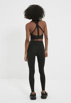 Trendyol - Color block sports leggings - black
