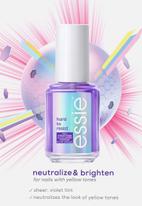 Essie - Hard To Resist Nail Strengthener - Purple Tint