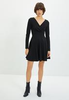 Trendyol - Knitted dress - black