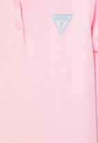 GUESS - Short sleeve classic golfer - alabaster pink