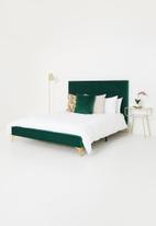 Sixth Floor - Retro bed - emerald green 