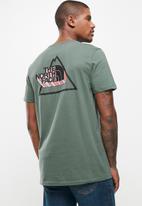 The North Face - M playful logo short sleeve tee - green