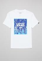 Vans - By print box boys - white & blue