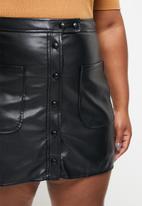 MANGO - Plus skirt mary - black