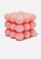 Cotton On - Large bubble candle - soft candy