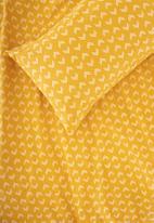 Linen House - Marlow duvet cover set - mustard