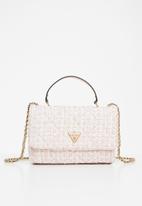 GUESS - Cessily convertible xbody flap - peach