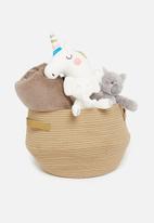 Cotton On - Kids novelty basket - mushroom