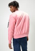 STYLE REPUBLIC - Padded ma1 bomber jacket - dusty pink