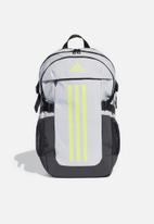 adidas Performance - Power vi backpack - halo silver & pulse lime
