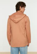 Trendyol - Senzo hooded cardigan - camel