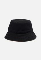 Cotton On - Reversible bucket hat - black & rust 