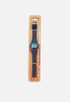 Superdry. - Faded dail watch - blue