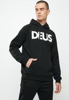 Deus Ex Machina - All caps hoodie - black