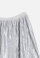 Koton Kids - Girls pleated skirt - silver