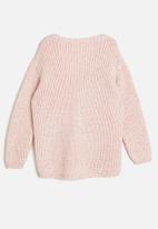 Koton Kids - Girls knitted cardigan - pink