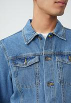 Cotton On - Rodeo jacket - vintage mid blue