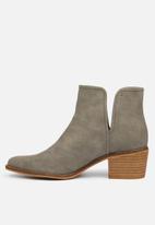 Miss Black - Cooper1 ankle boot - grey