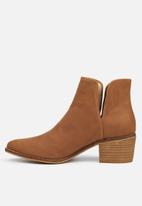Miss Black - Cooper1 ankle boot - tan
