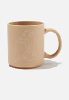 Typo - Daily mug - line art stretch