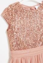 Superbalist - Combo sequin dress - pink