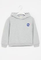 Superbalist Kids - Nasa hoodie - grey melange
