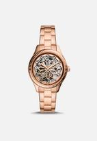 Fossil - Rye mechanical - rose gold