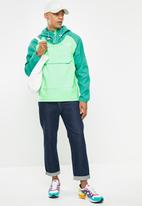 The North Face - M class v pullover - porcelain green-spring bud 