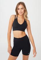 Cotton On - Ultimate workout crop - black