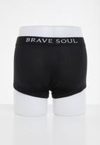 Brave Soul - Luke 3-Pack boxer briefs - black