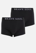 Brave Soul - Joshuab 2 pack boxer briefs - black